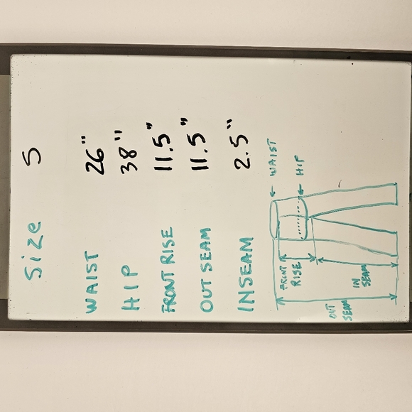 👍Champion navy blue knit sweat shorts in size S US - Picture 7 of 7